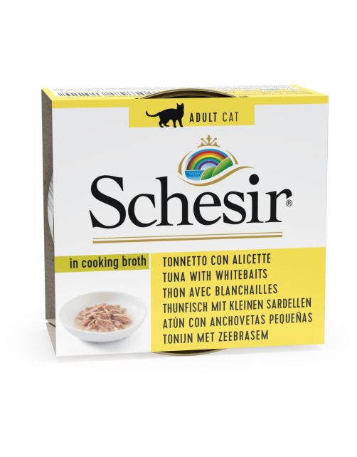 Schesir Kat Bouillon 70 g - Kattenvoer