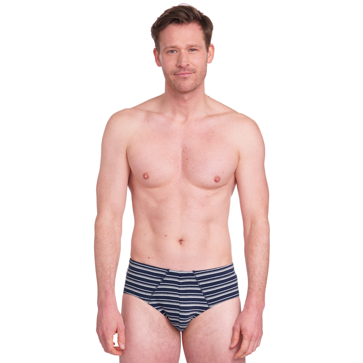 VanVaan Herren Slip mit Streifen dunkelblau