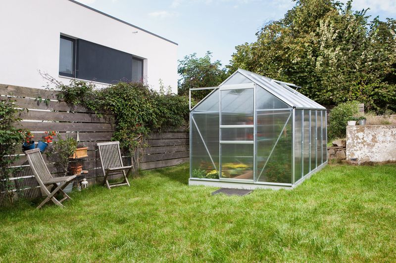 Vitavia - Venus - Tuinkas - 6,2m² - Aluminium - Met Schuifdeur