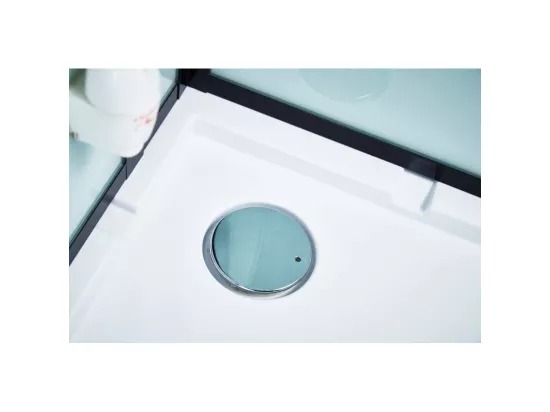 Cabine douche Hammam Archipel® QDR 80C WHITE - 80x80 -1 place