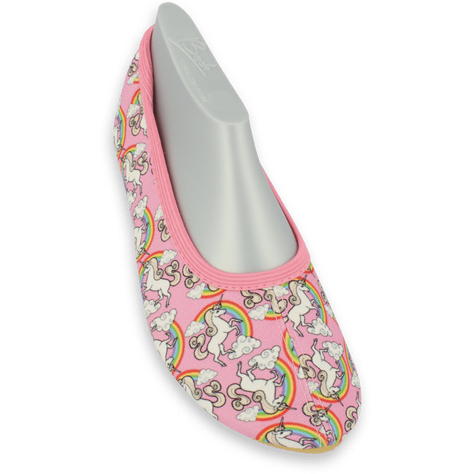 Gymnastikschuh Rainbow - rosa - verschiedene Größen
