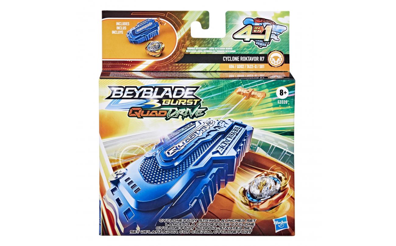 Beyblade Quad Drive Cyclone Fury String Starter Se