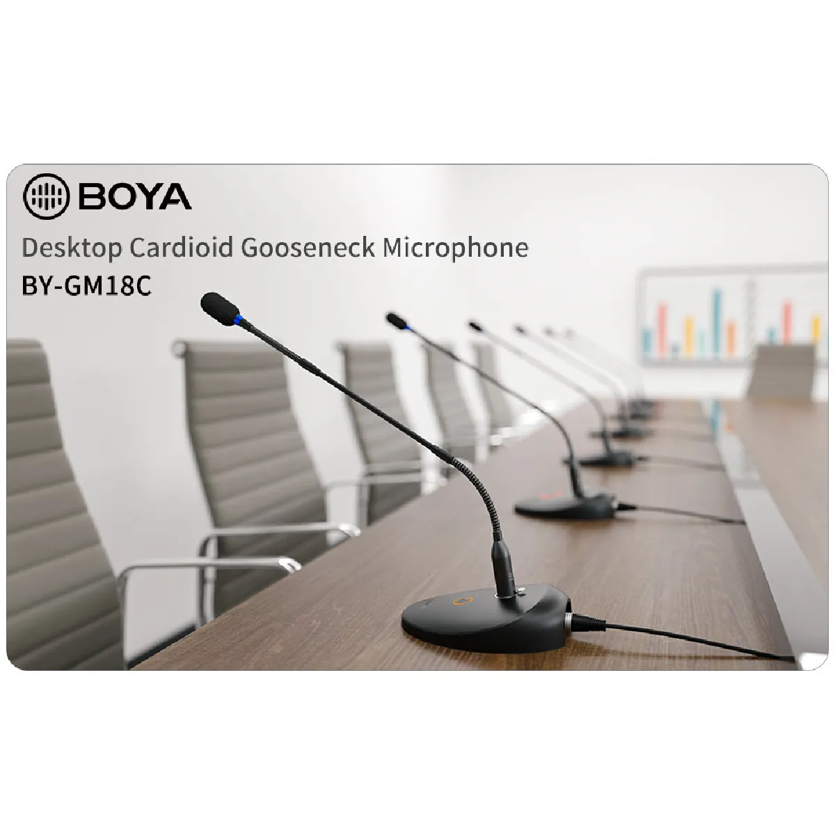 BOYA BY-GM18CB Microphone de conférence