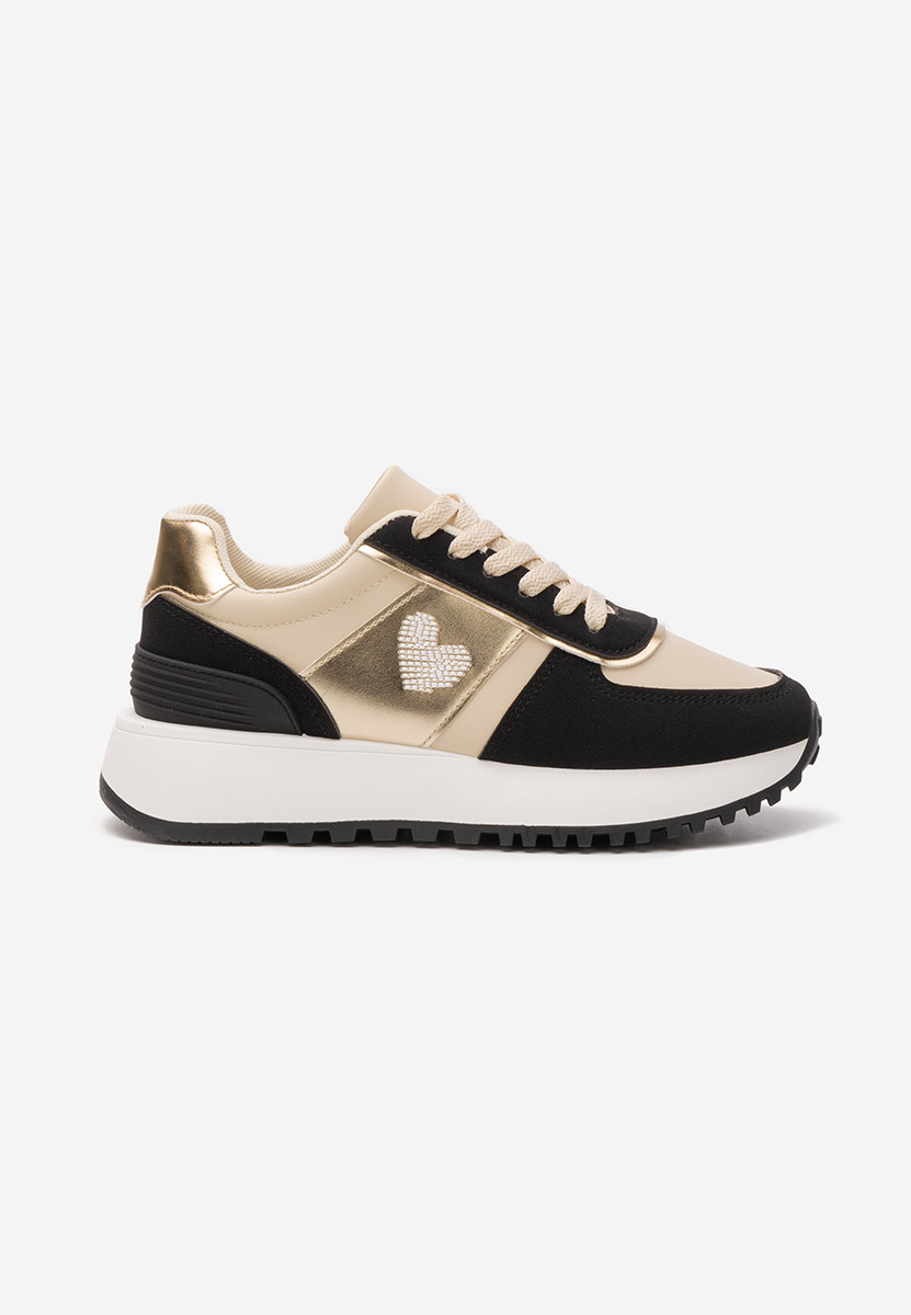 Baskets pour femme beige Margeret