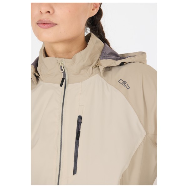 CMP - Women's Ripstop Jacket Zip Hood - Veste imperméable