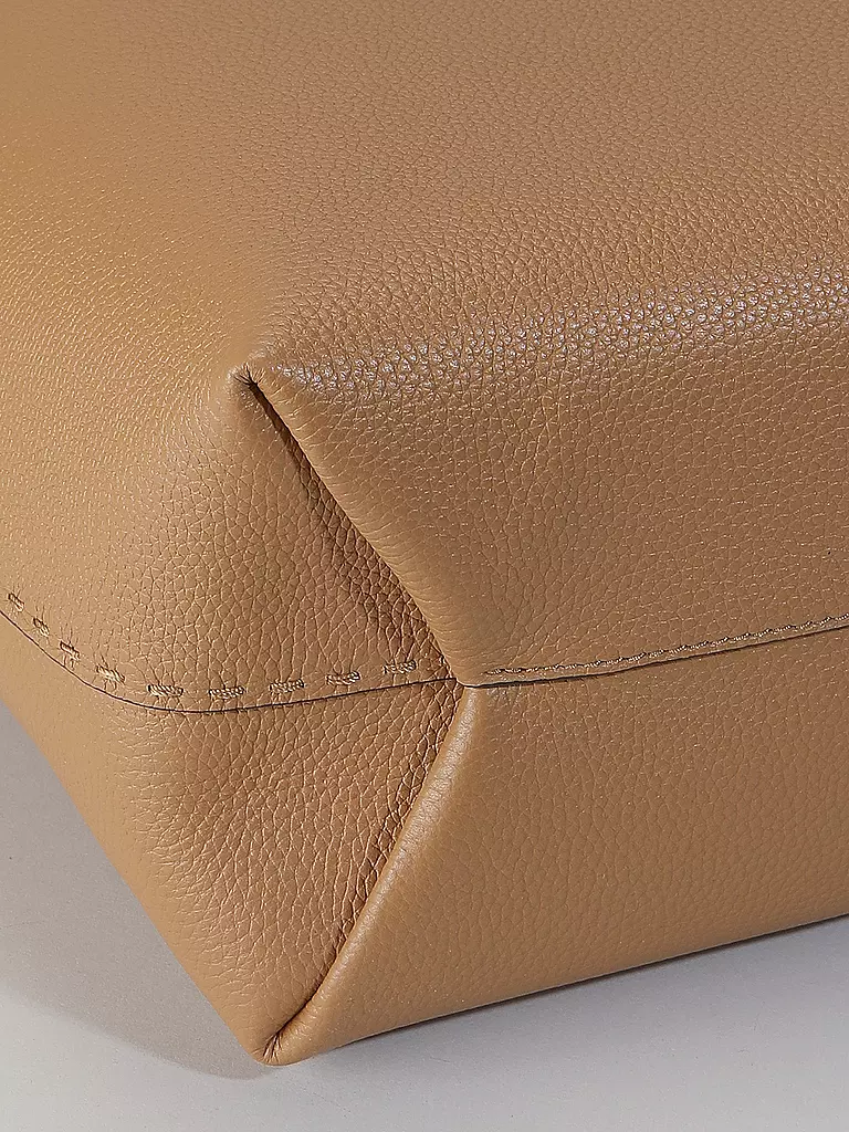 TORY BURCH Ledertasche - Shopper McGRAW TOTE braun