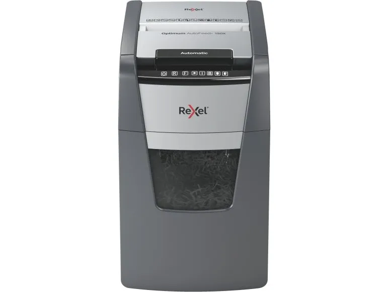 Makulator Rexel Optimum AutoFeed  150X krydsmakulering 4x28 mm (P-4)