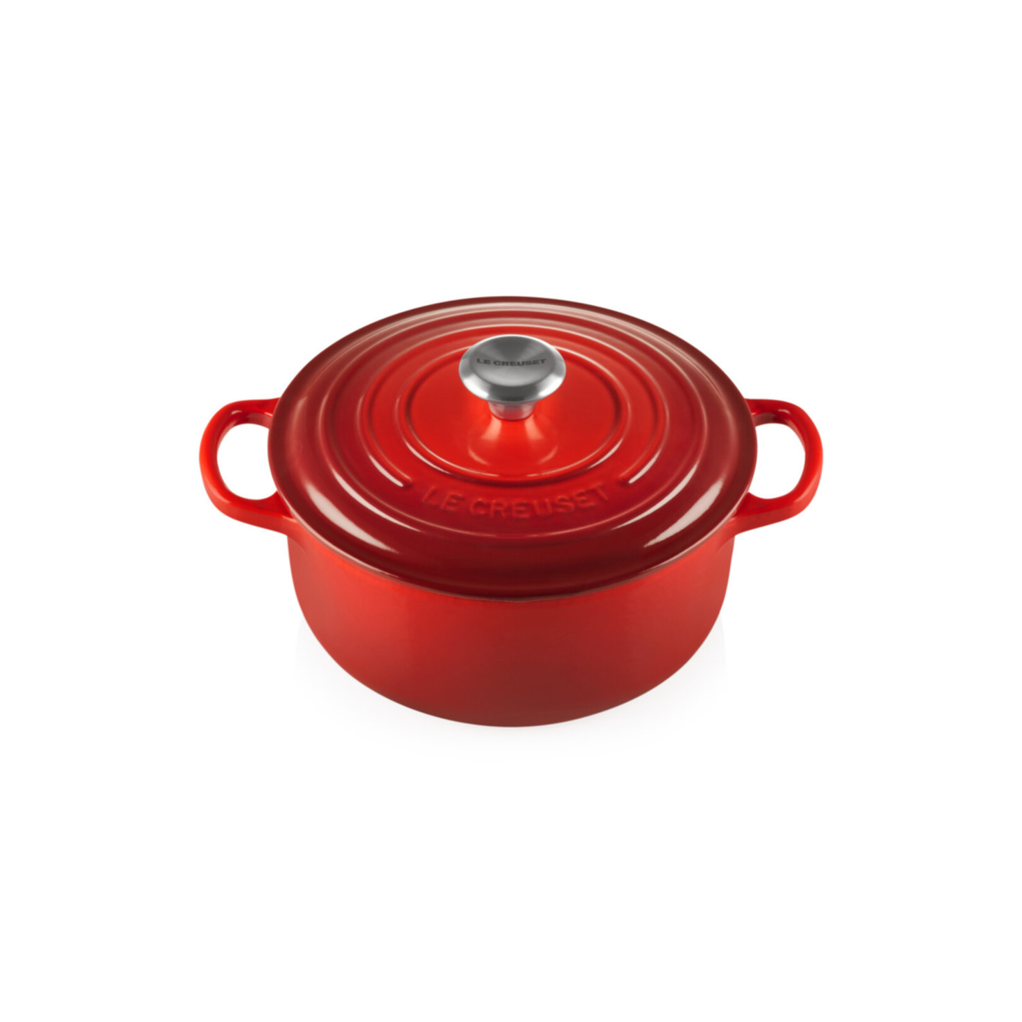 Le Creuset Bräter rund rot 3.3L 22cm