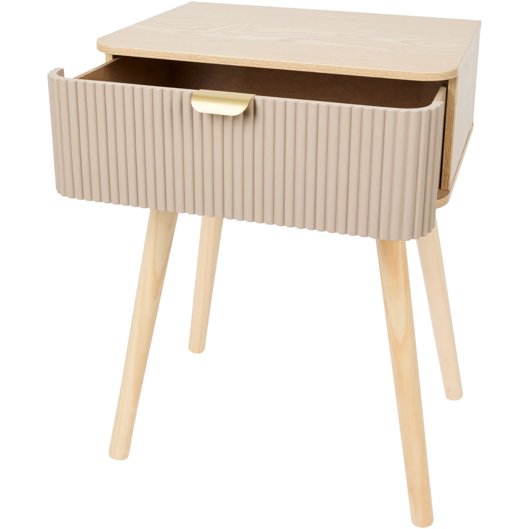 Houten nachtkastje 40 x 29 x 52 cm