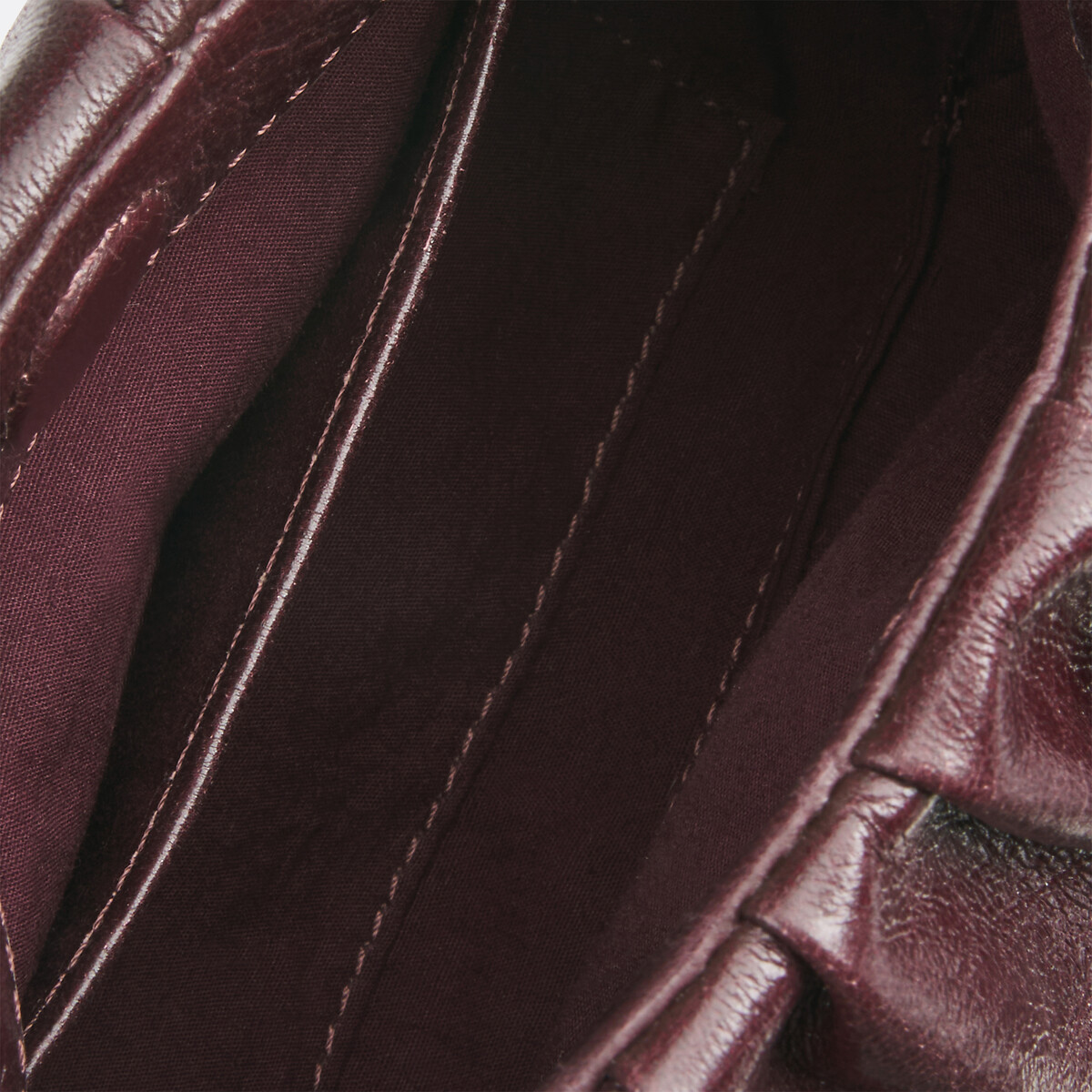 COLEÇÃO LA REDOUTE<br>Lenço de bolso em couro
