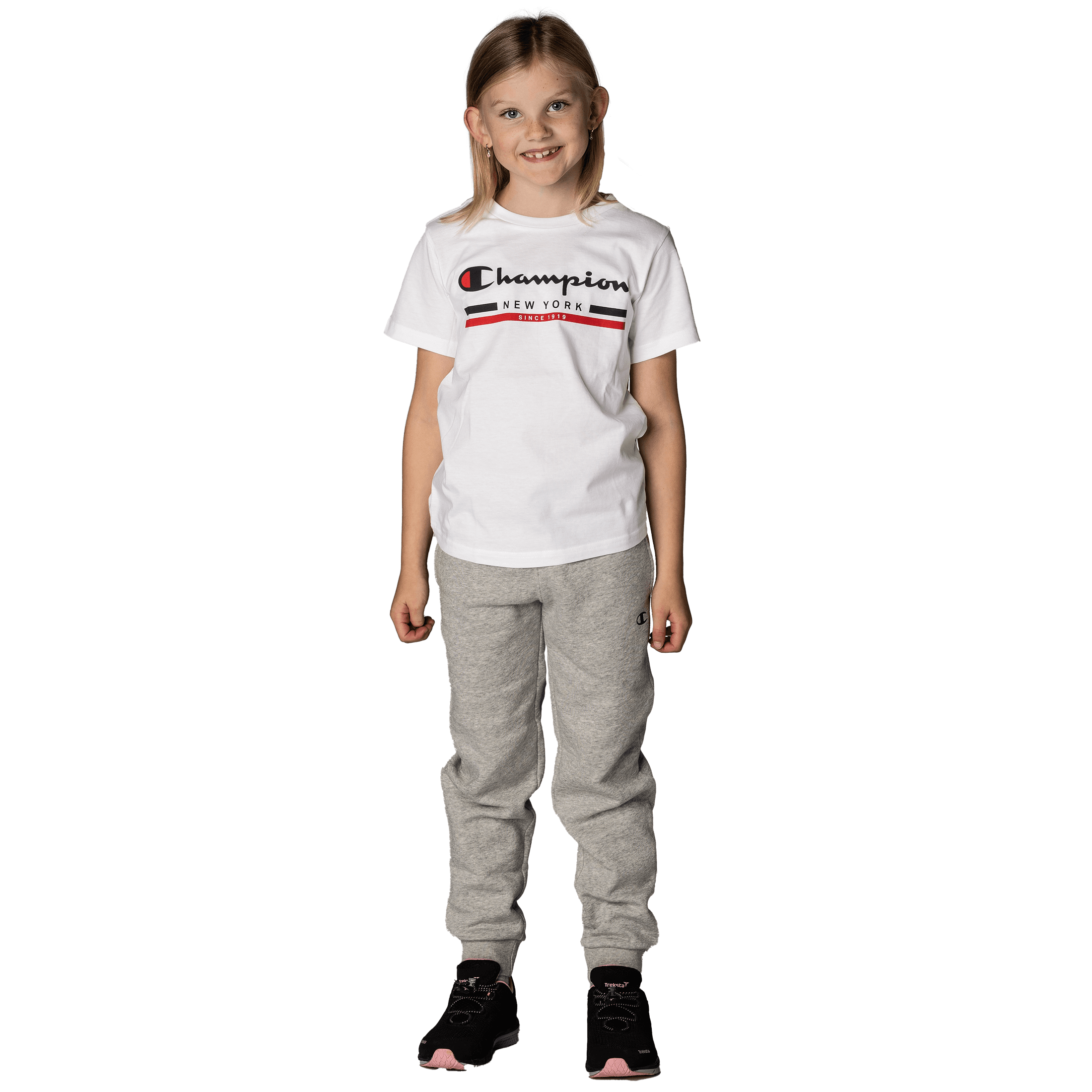 Champion Crewneck T-Shirt JR - Fritid og bomull