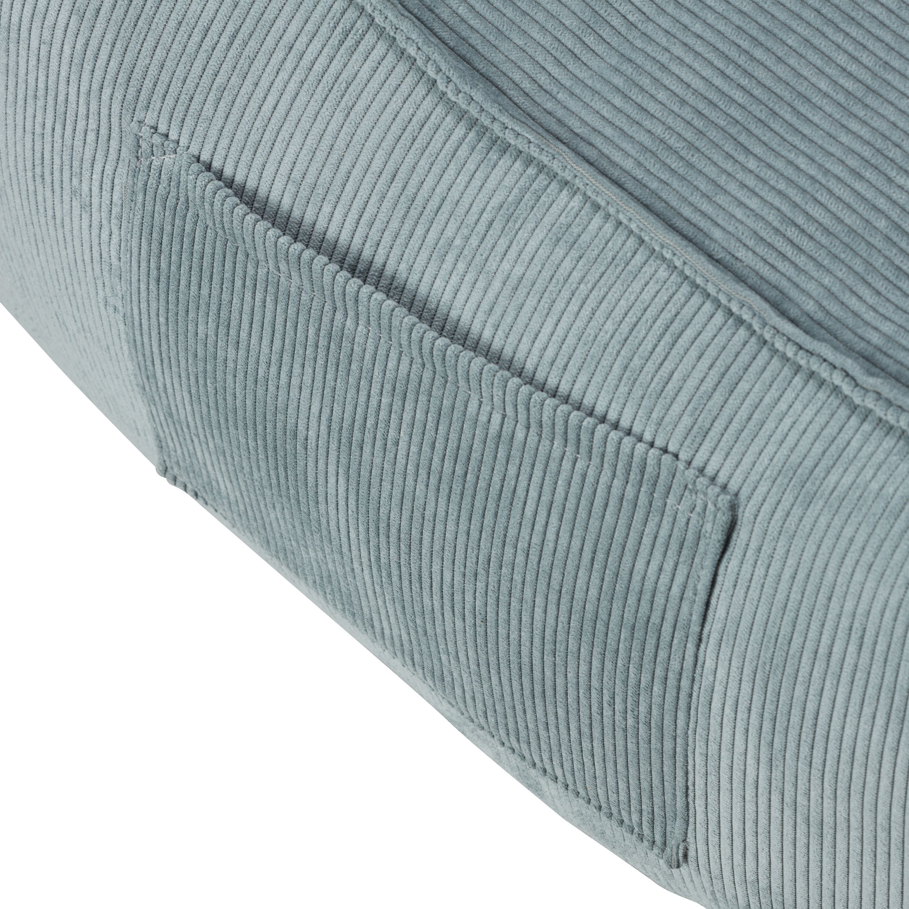 QUEENS Kindersitzsack - Blau / B: 50.0 cm x T: 65.0 cm x H: 40.0 cm