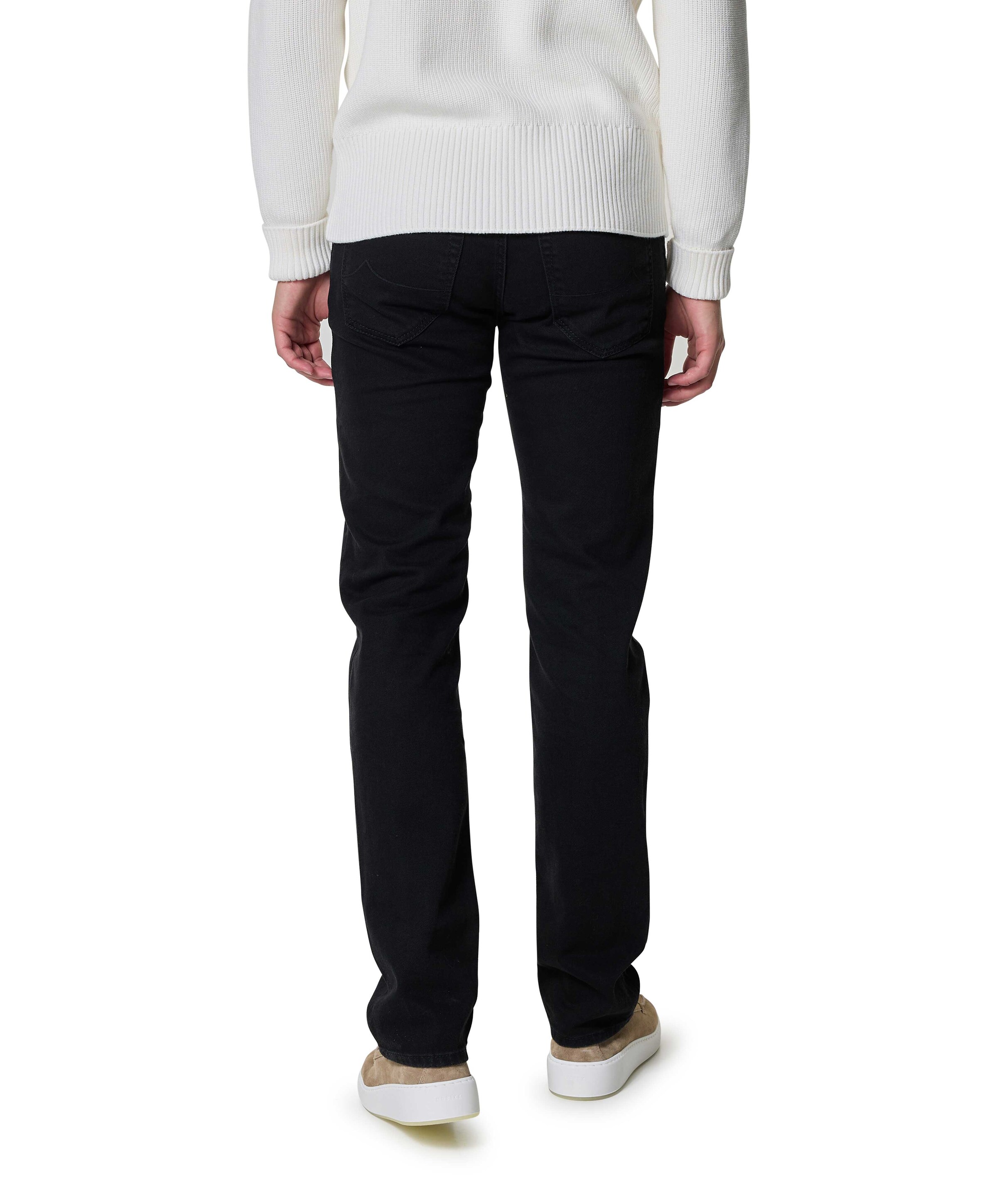 Jacob Cohën Nick Slim 5 Pocket heren jeans zwart