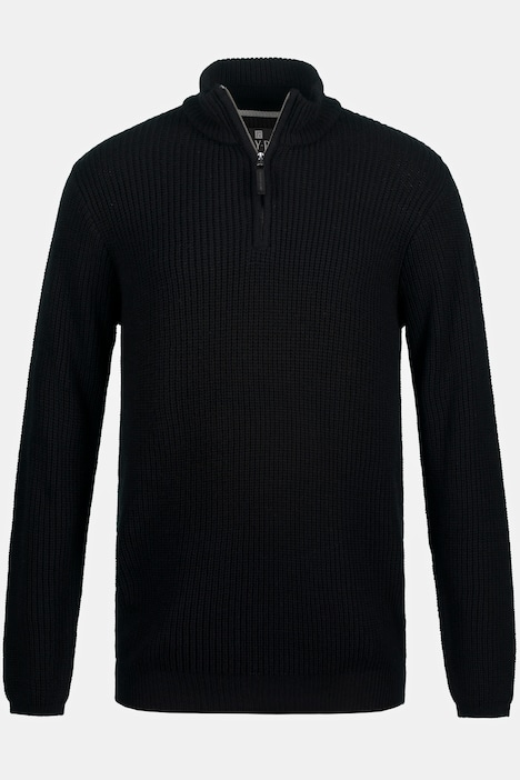 Troyer, Skiwear, Strick, Stehkragen mit Zipper