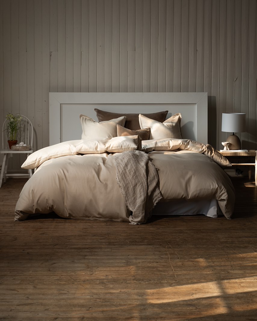 Turistripa sengesett Beige 140x220 cm