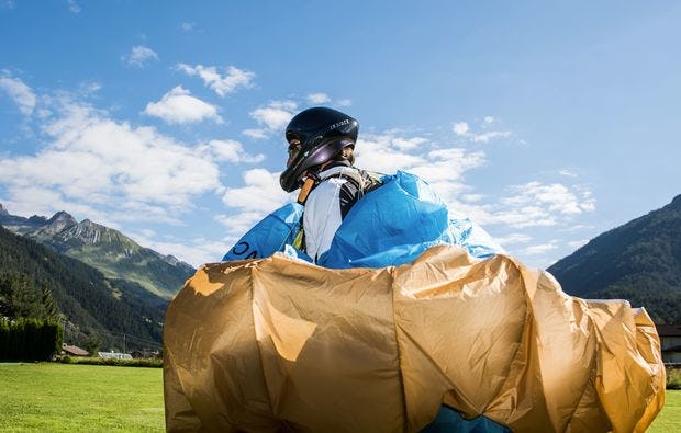 Gleitschirmfliegen Schnupperkurs in Bach am Lechtal