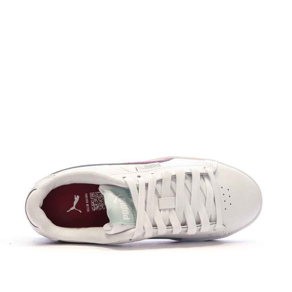 Puma Baskets Blanches/Bordeaux Femme Puma Jada 381990-02