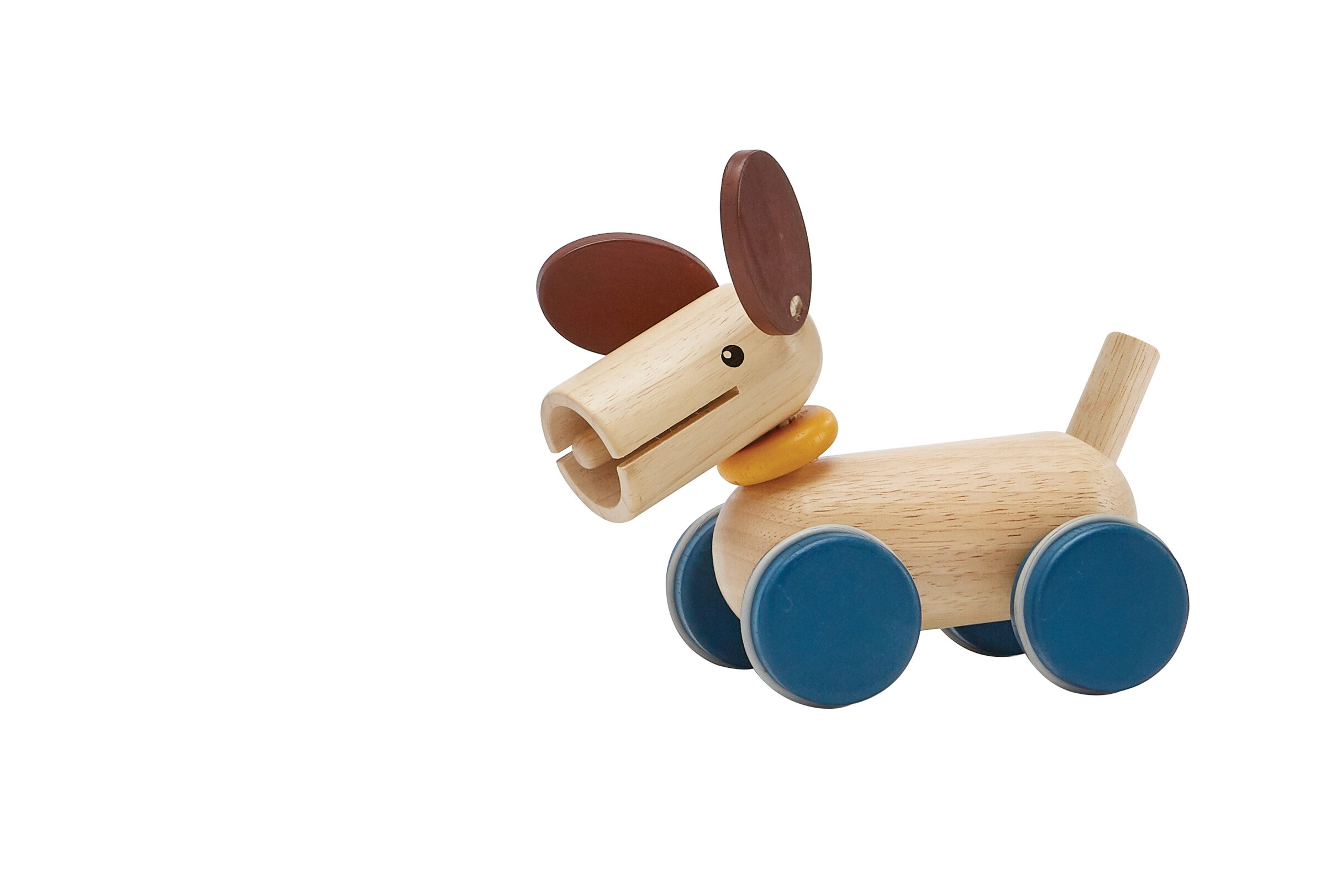 PlanToys Nachziehtier Welpe