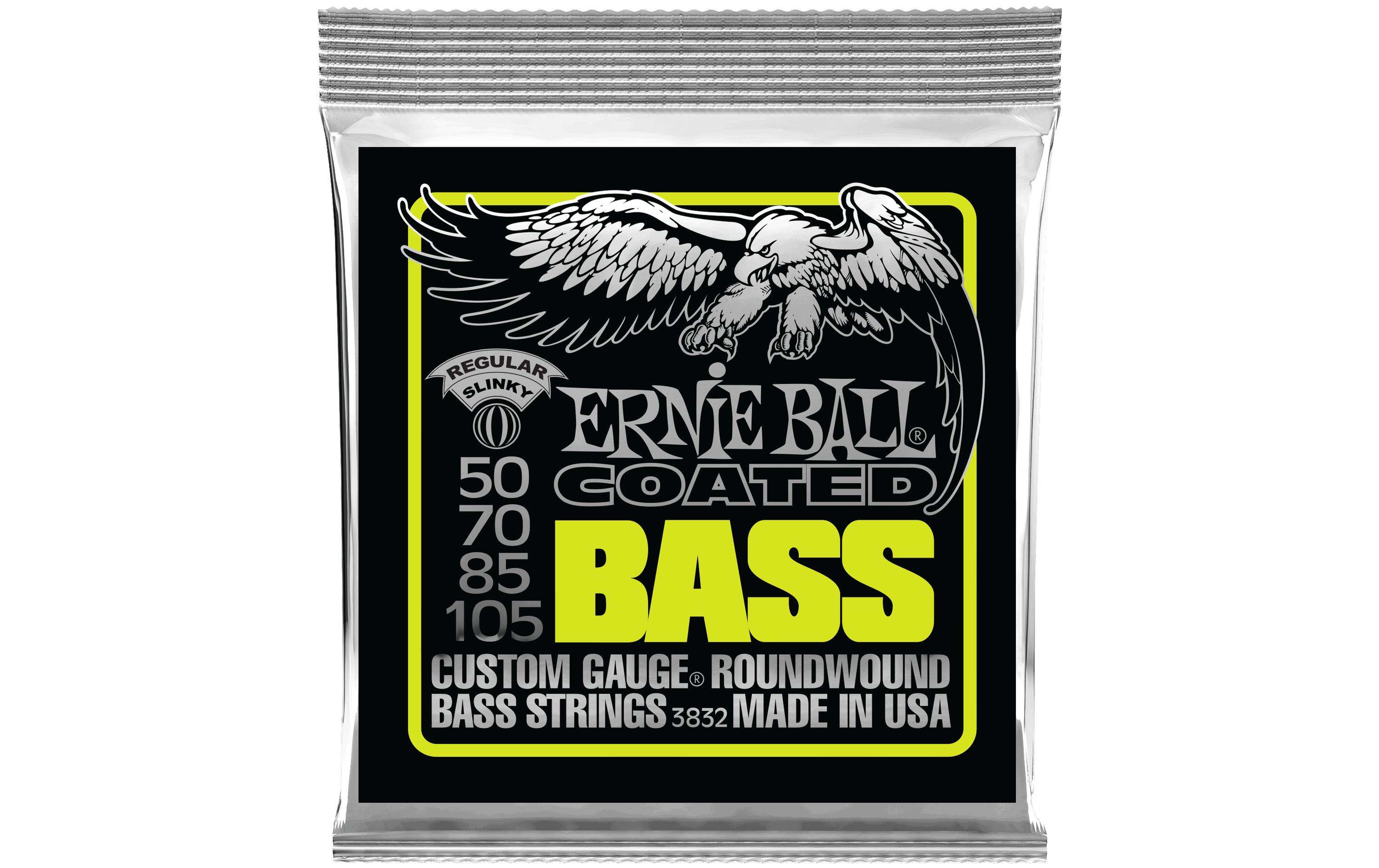 Basssaiten 3832 Slinky Coated Bass – Regular 50-105Saitensatz für E-Bass