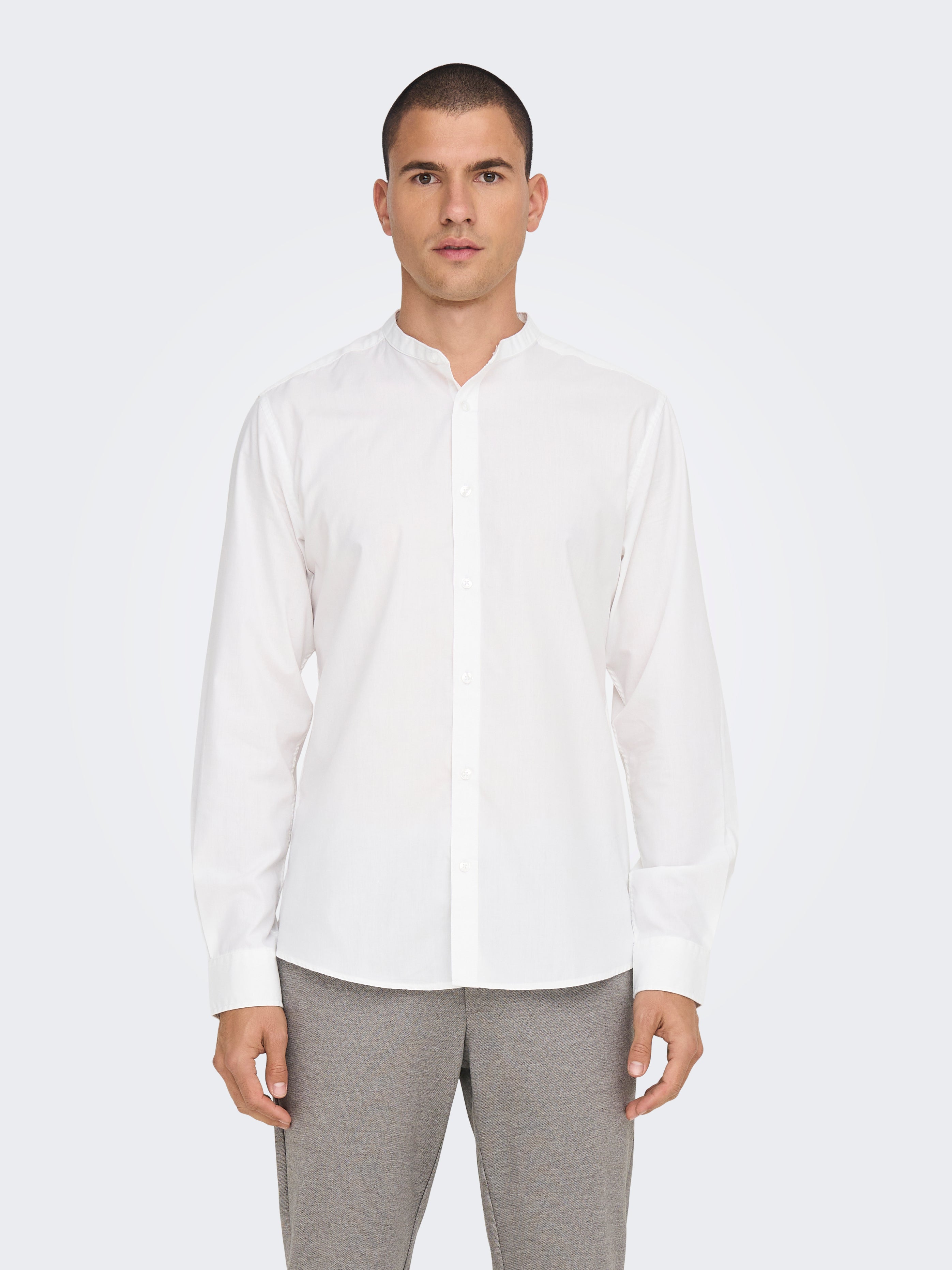 ONSSANE Popelin Hemd White