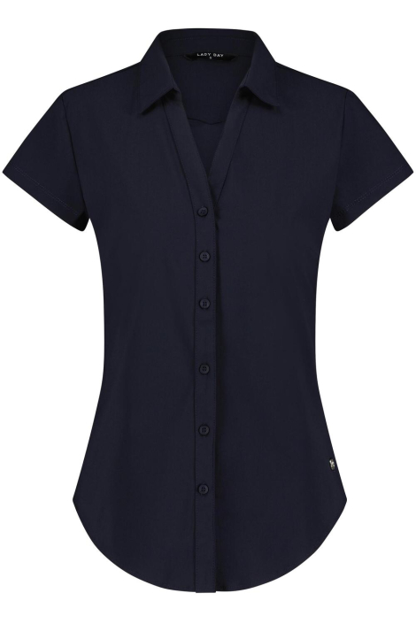 Lady Day blauwe dames blouse