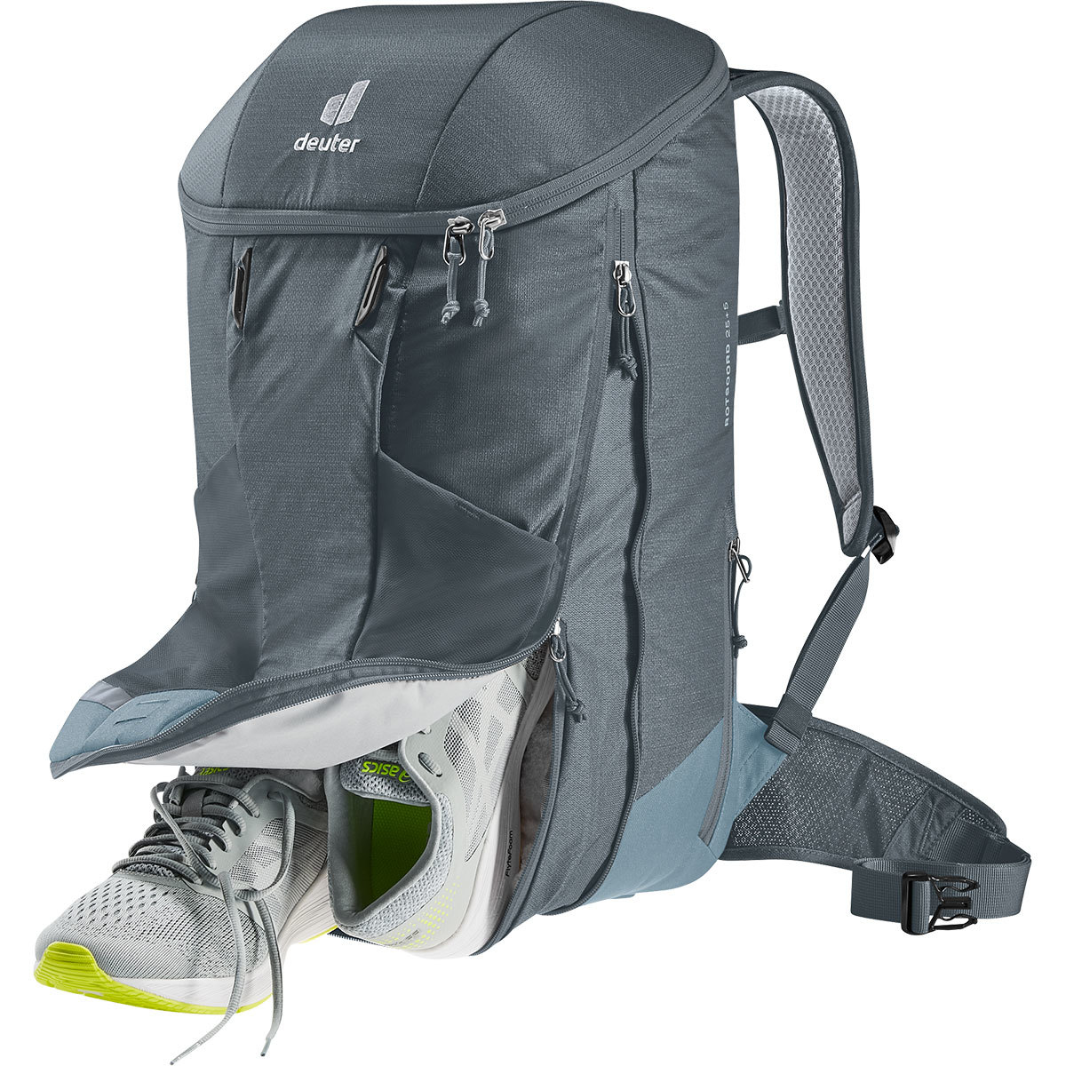 Deuter Rotsoord 25+5 Fietsrugzak Grijs/Groen