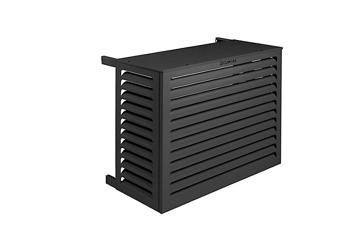 Cache-climatiseur Horizon anthracite 90 x 70 cm