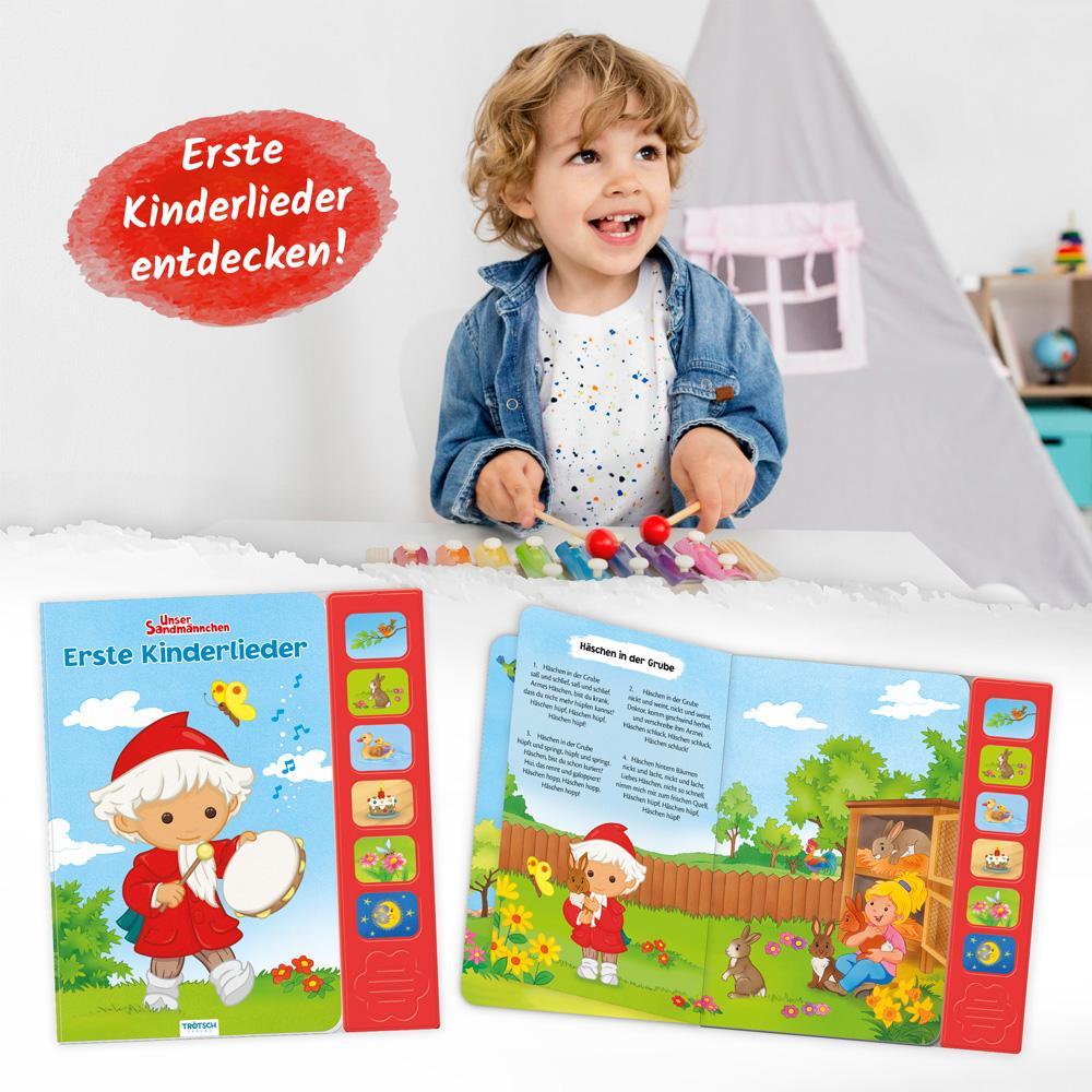 Trötsch Unser Sandmännchen Soundbuch Erste Kinderlieder