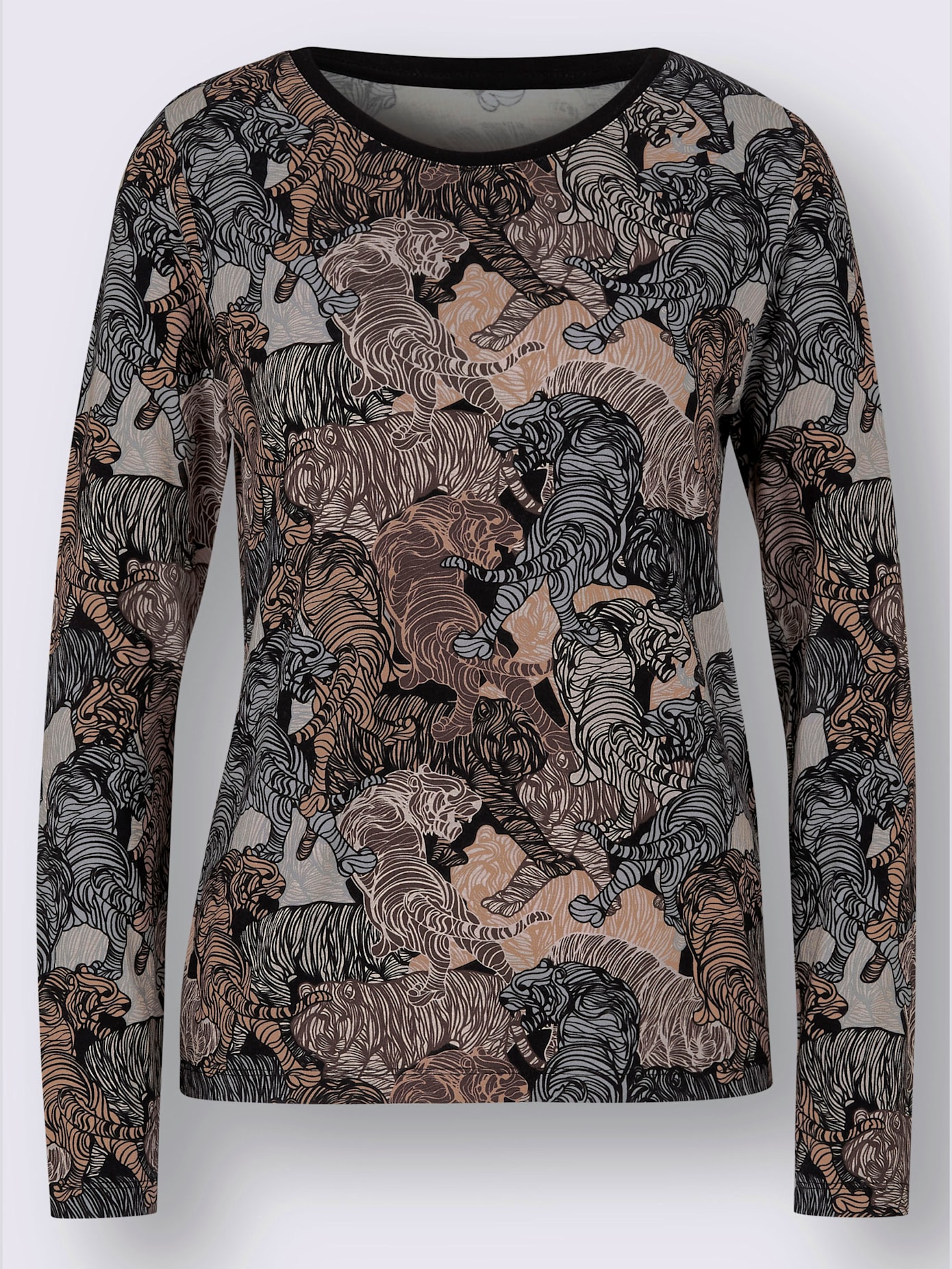 T-shirt à manches longues viscose