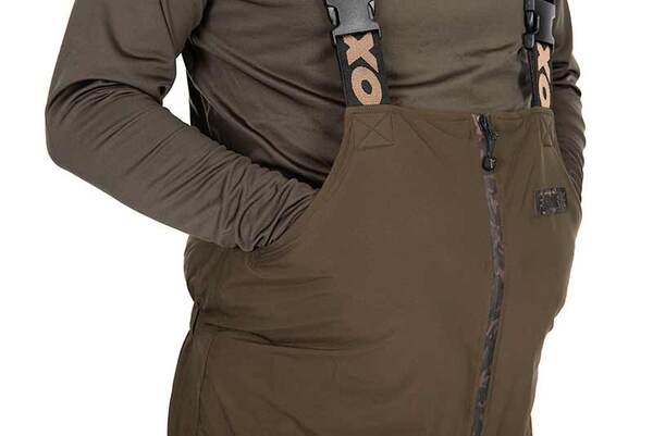 Salopettes Fox Khaki Sherpa-Tec pour la Pêche