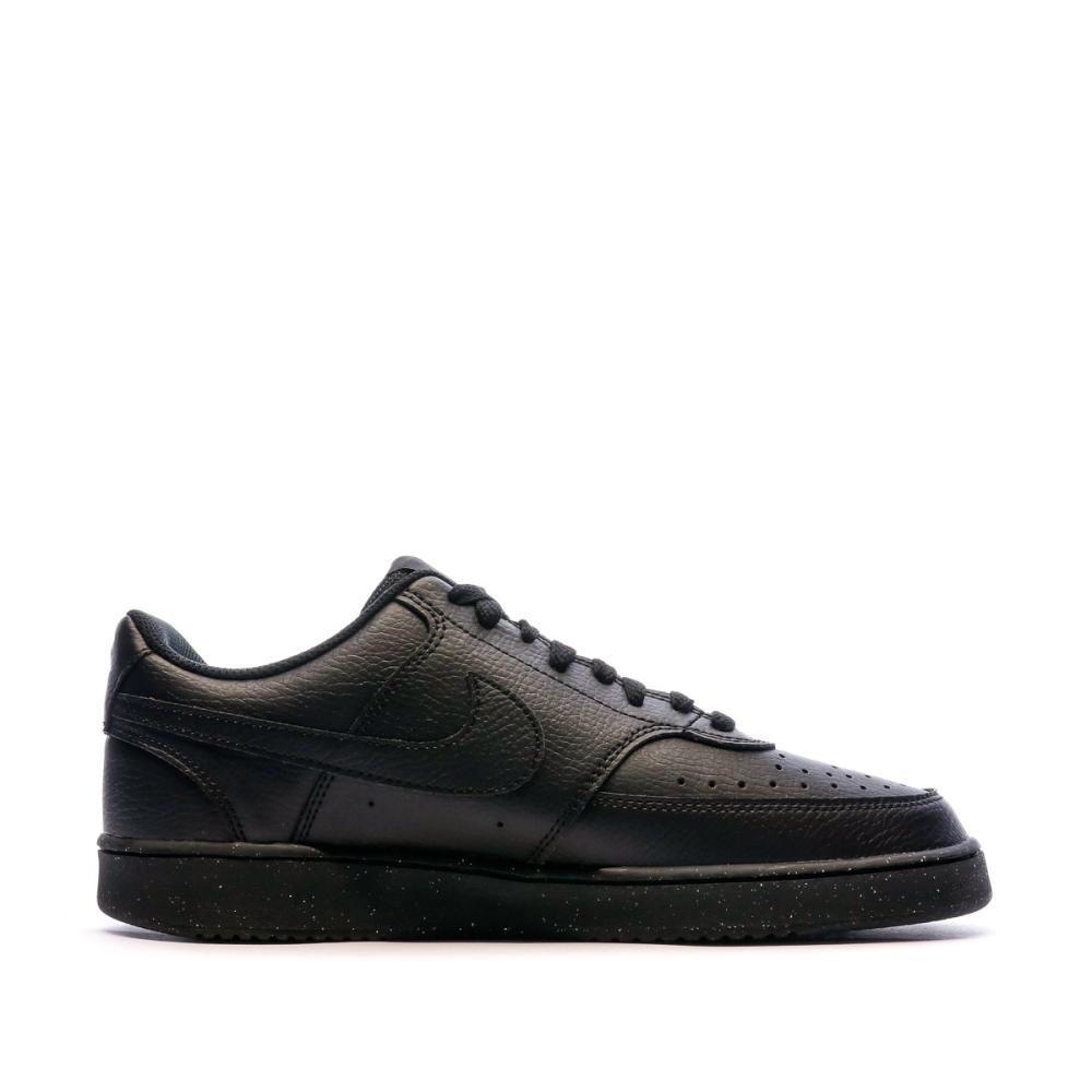 Nike Baskets Noires Homme Nike Court Vision Low