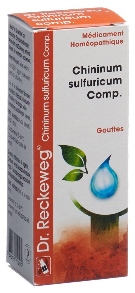 RECKEWEG R191 Chininum sulfuricum Comp.<br>50 ml, Tropfen