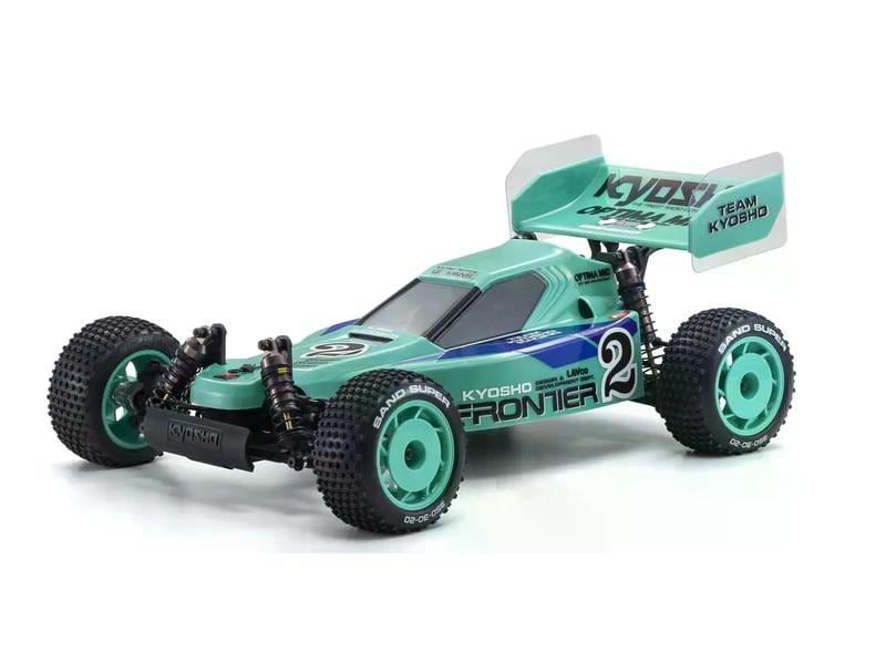 Kyosho Buggy Optima Mid'87 Le Mans 240 Gold Bausatz, 1:10 Limitiertes Sondermodell des Optima Mid zu 60 Jahrigen Jubiläum von Kyosho