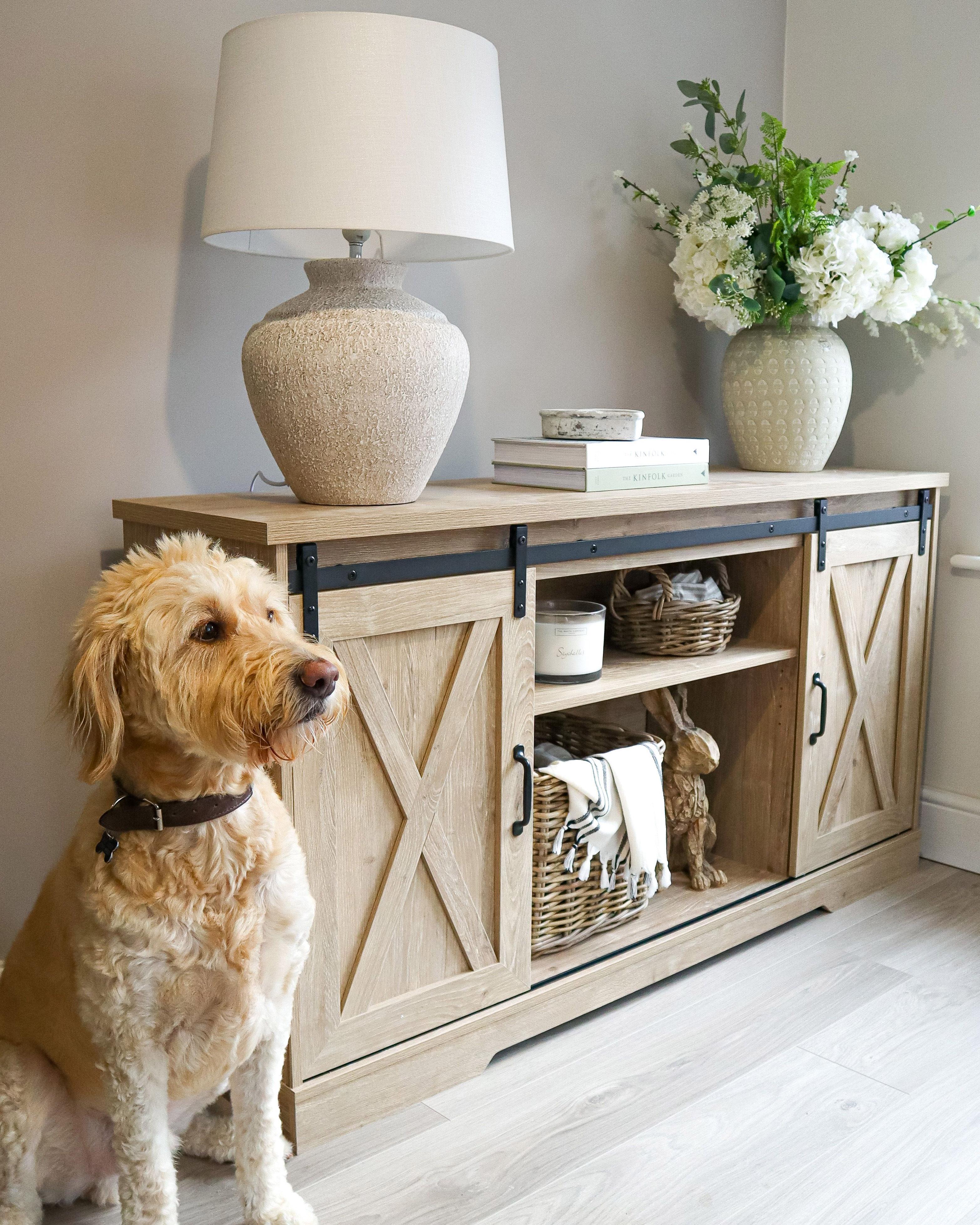 Tafellamp CAINE Keramiek Lichtbeige