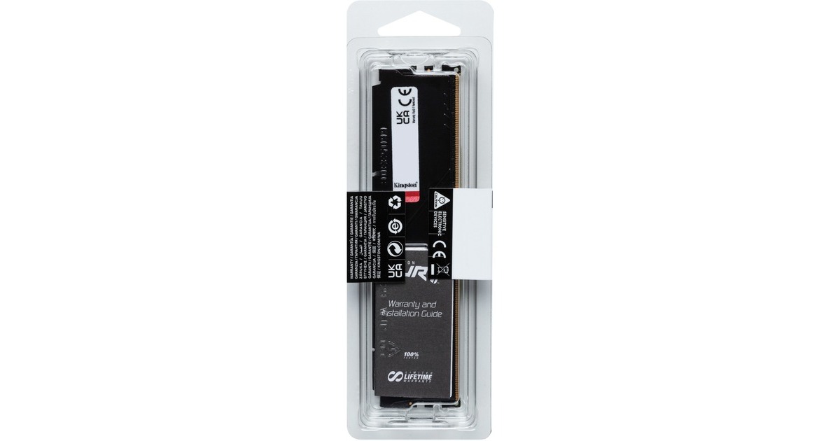 Kingston FURY16 GB DDR5-5600 werkgeheugen  (Zwart, KF556C40BB-16, Beast, XMP)