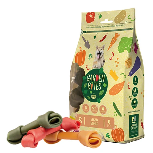 DUVO GARDEN BITES OSSOS VEGANOS DE LEGUMES (BLISTER TS 11 CM 340 GR (8 UNIDADES))