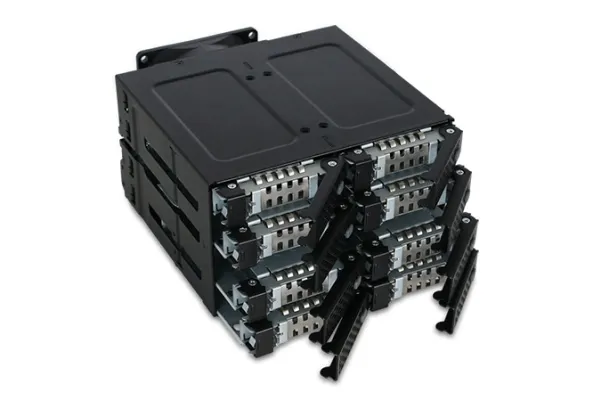 ICY Dock ToughArmor MB508SP-B - Hus til lagringsenhed - 2.5