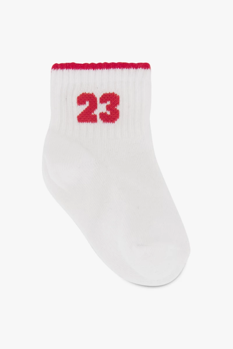 JORDAN 6-Pack Legacy Toddler Grip 16-18.5 Baby Socken
