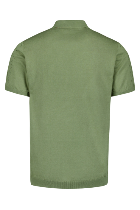 NO-EXCESS groene heren polo