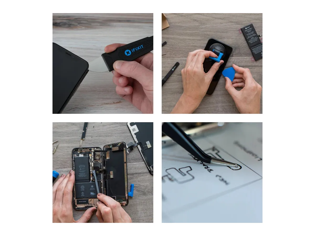 (28-tlg. Set) Essentials Electronics Toolkit Universal Werkzeug Set Handy / Laptop Reparatur Öffnungswerkzeug (IF145348-5)