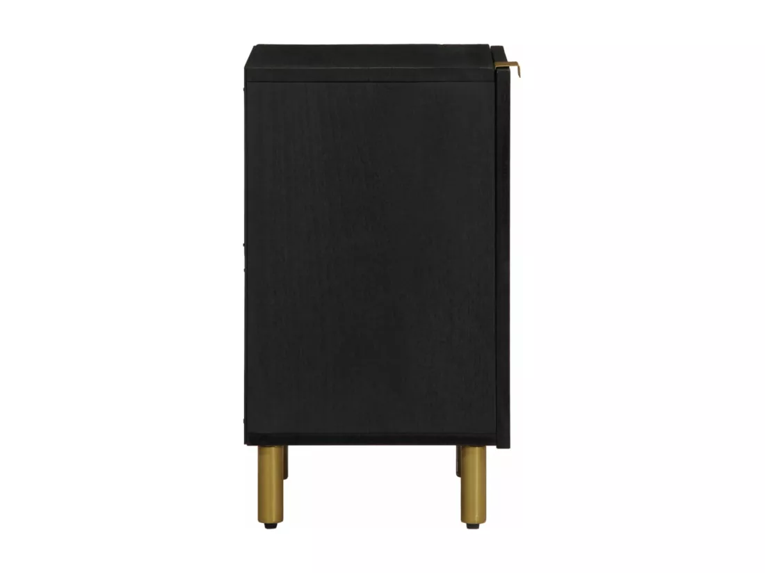 Armoire de salle de bain noir 38x33x58 cm bois d'ingénierie