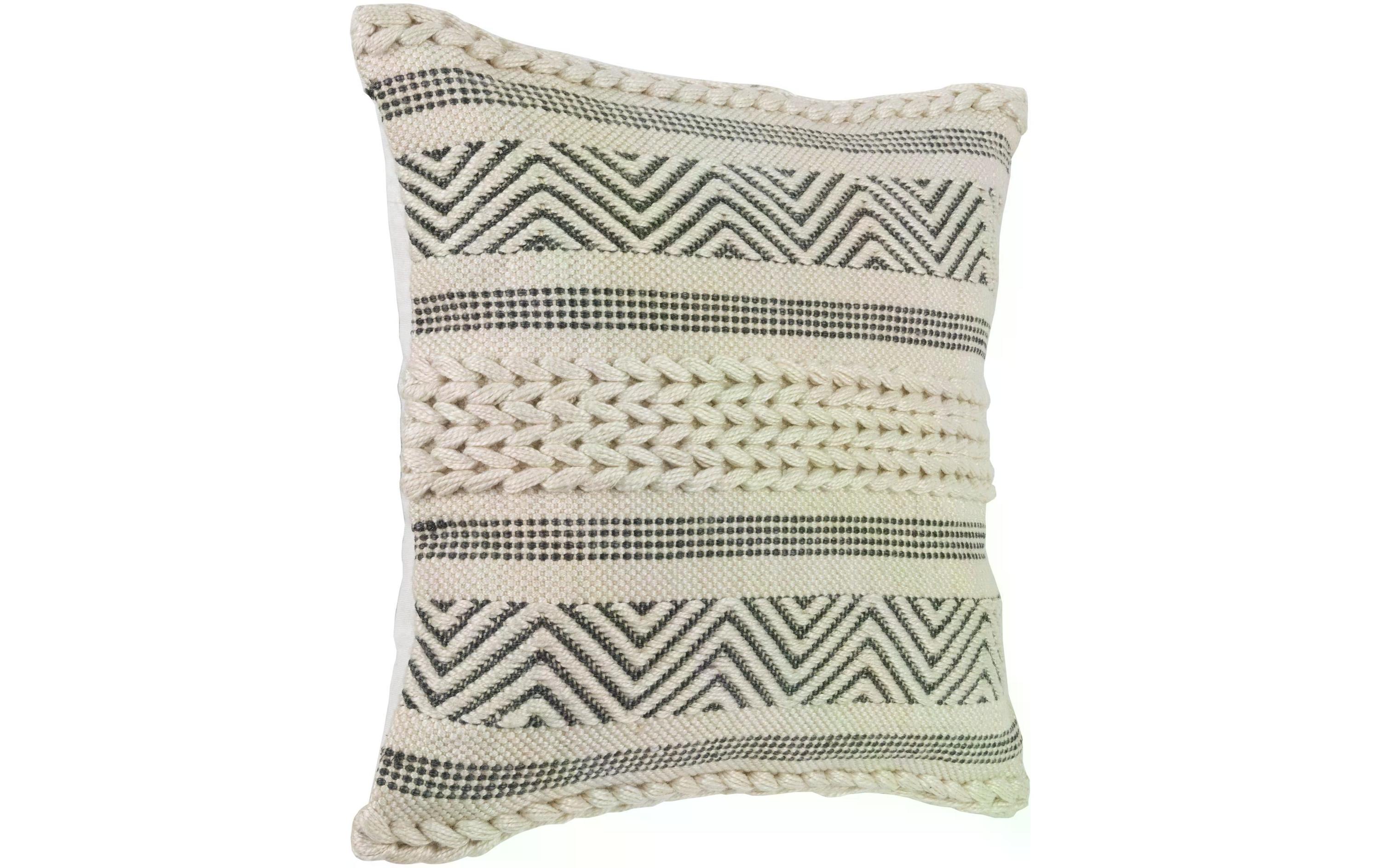 Kissen Melut 45 x 45 cm, Beige/SchwarzSofakissen