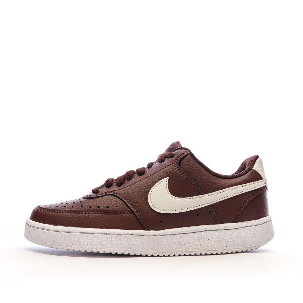 Nike Baskets Bordeaux Femme Nike Court Vision