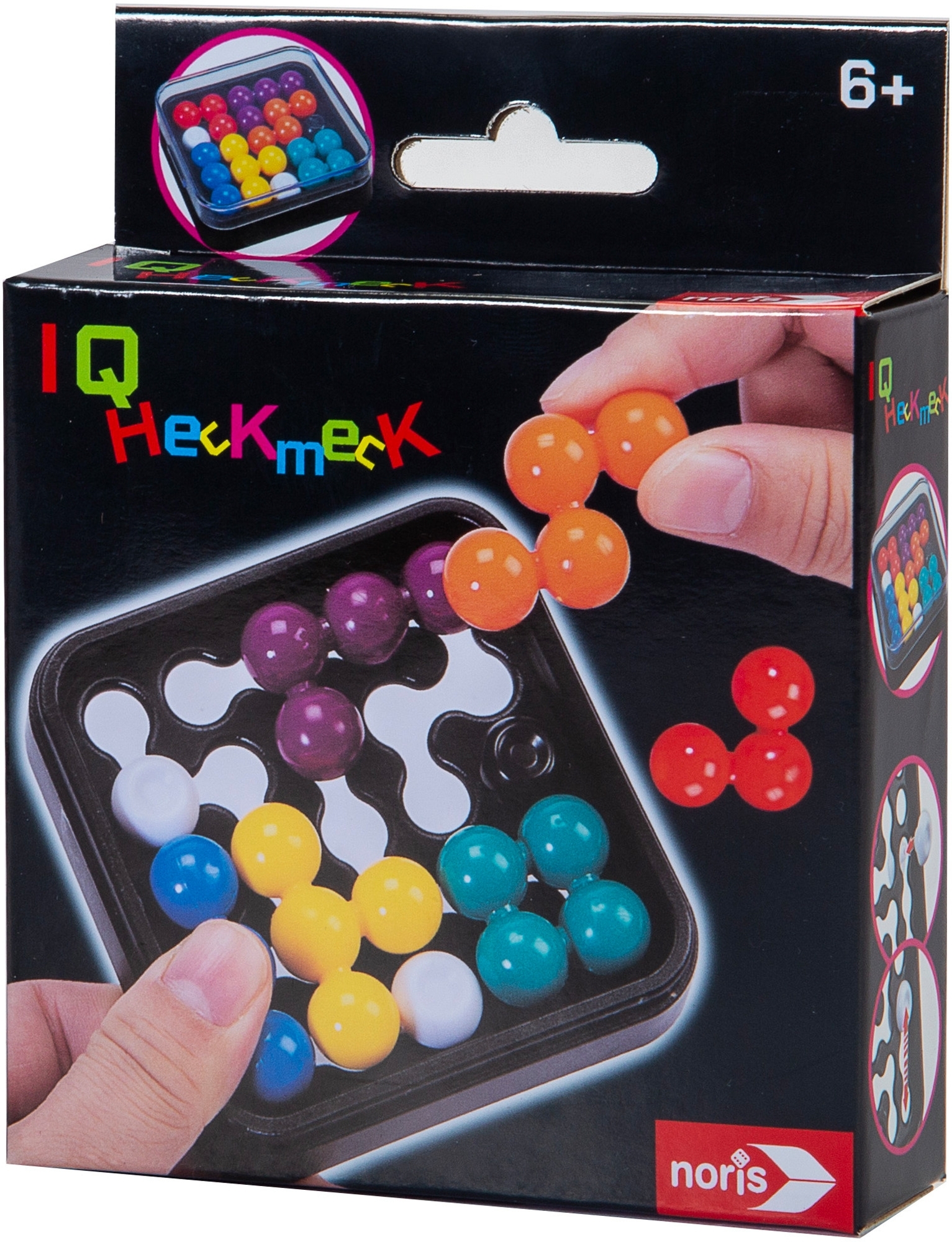 Noris IQ Heckmeck kompaktes Puzzlespiel ab 6 Jahren