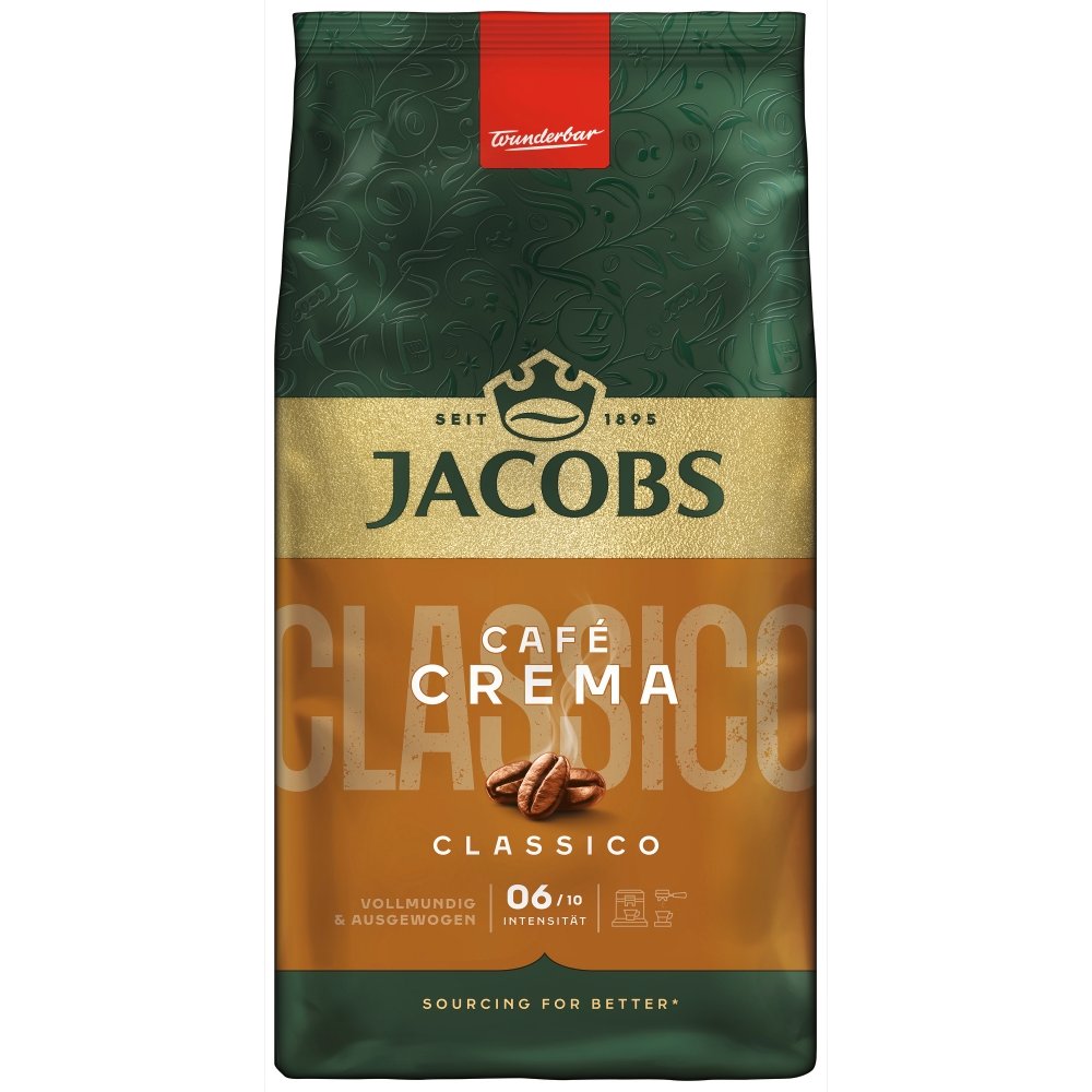 Jacobs Caffè Crema Classico Ganze Bohne