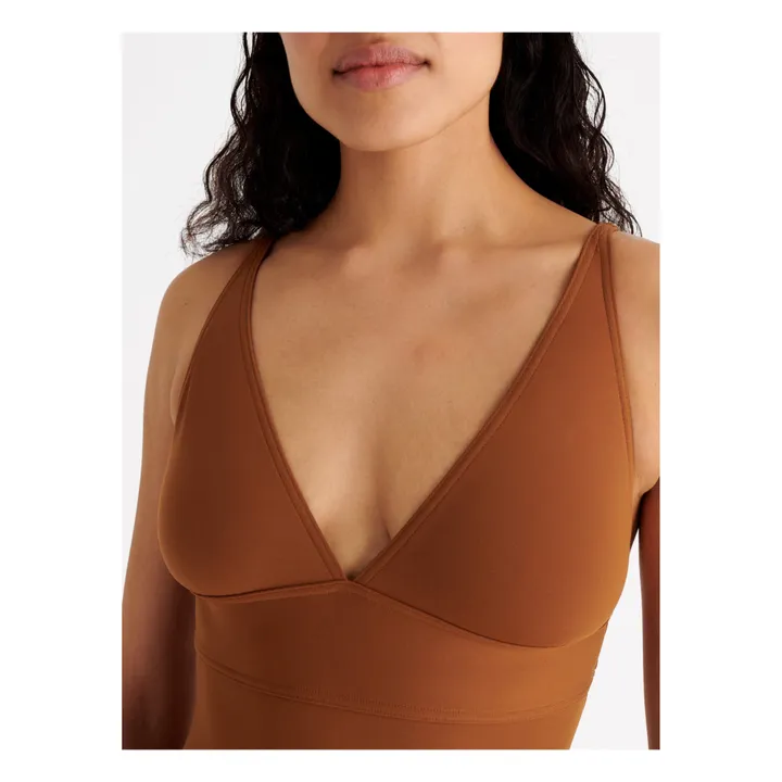 Eres Maillot de Bain 1 Pièce Larcin | Marron
