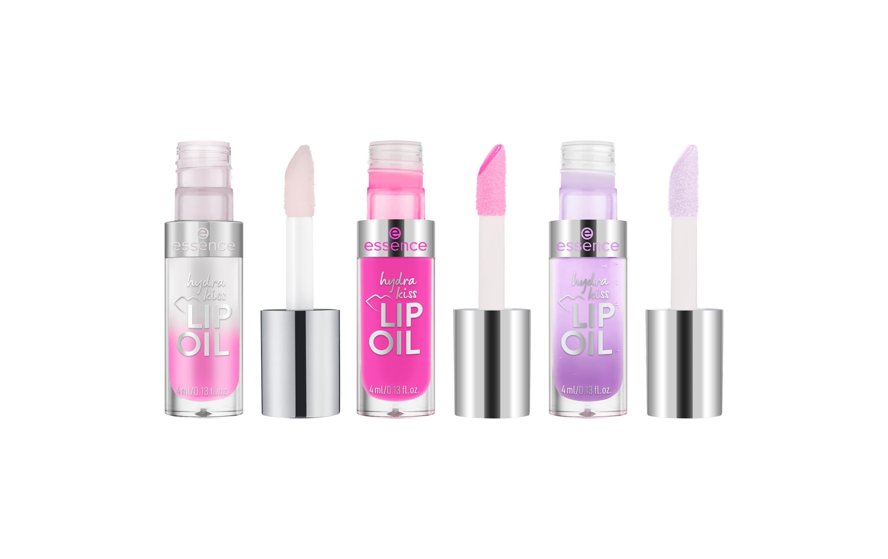 Lip Booster Hydra kiss Lip Oil trio Community EditionLippenöl-Trio verleiht den Lippen einen geschmeidigen Glanz