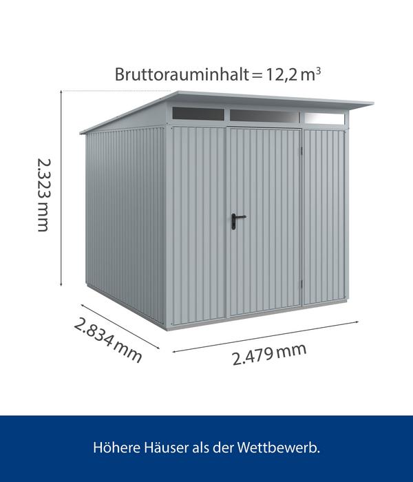 Hörmann Berry-Gerätehaus Classic-P Typ 2,
