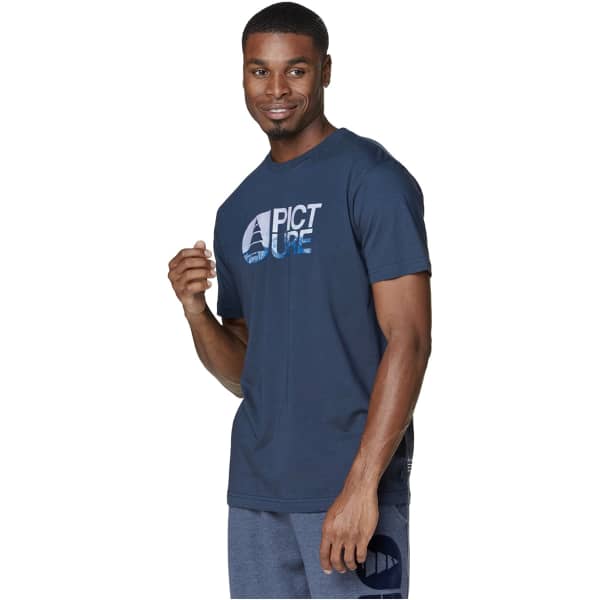 T-shirt PICTURE BASEMENT NATAMO TEE DARK BLUE