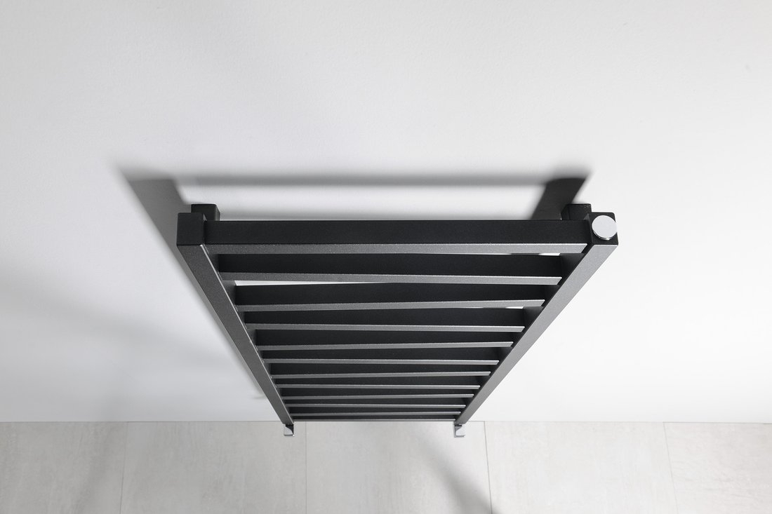 Sapho Zig radiator antraciet 50x133cm 490W